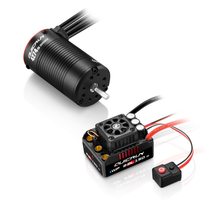 Hobbywing - Combo WP8BL150 G2 4274SL 2000kV G2 Sensorless (HW38030401)