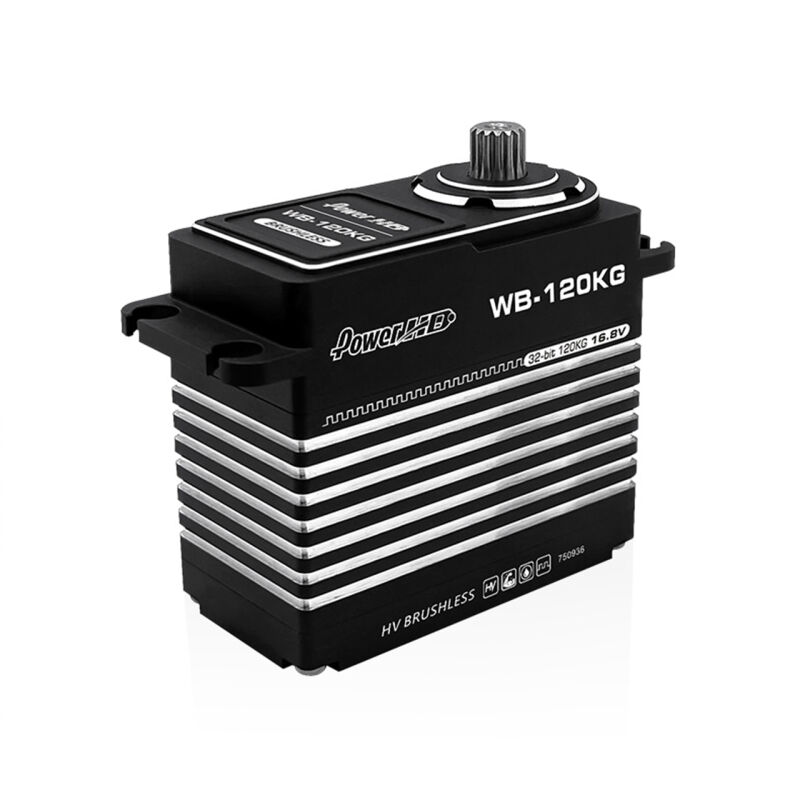 Power HD - WB-120KG HV Brushless Digital Servo 120kg/0.10s@16.8V (PHD093)