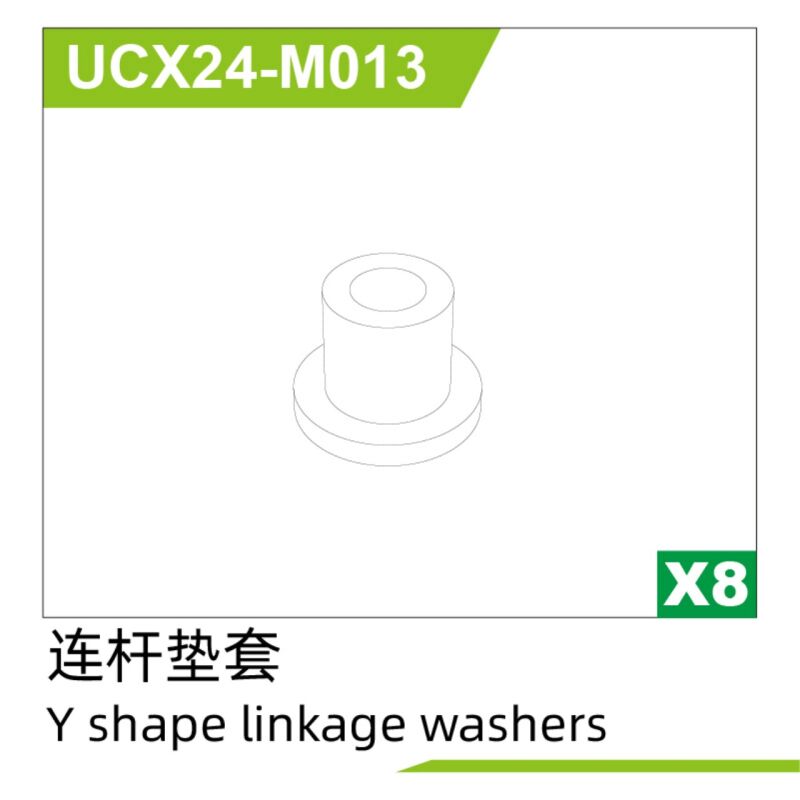 UDI R/C - Linkage washers(8pcs) UCX2401 & UCX2402 (UCX24-M013)