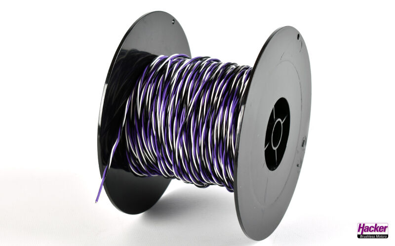 purpleONE Servokabel, 2x0,5mm²+ 1x0,25mm² verdrillt 100.0m (R89991004)