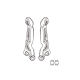 MJX - Vorderer oberer Querlenker (MX-14210C)