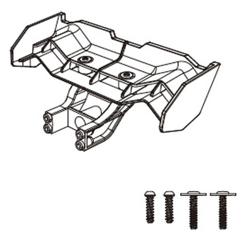 MJX - Heckflügel / Spoiler (MX-P1412B)