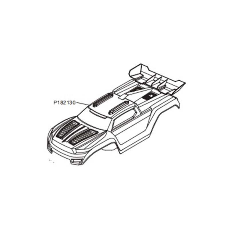 MJX - Karosserie (MX-P182130)