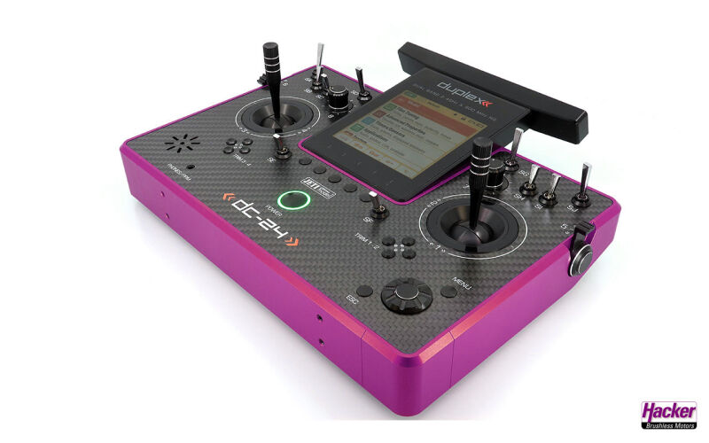DC-24 II Rev.2 Pultsender Carbon Line Purple mit Rex 12 Assist