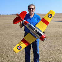 SNJ-5/AT-6 Texan 1.5m BNF Basic mit AS3X+ & SAFE Select - 1450mm