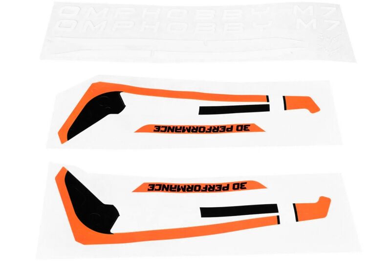 OMP - M7 orange stickers (OSHM7177)