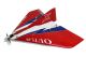 Speed Freak - 36" E-Outlaw V2 - Red/Middle Blue 0,94m (A101V2RMB)