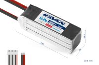KAVAN - Li-Po 6000 mAh/22,2 V 60/120C, 133,2 Wh (KAV33.6079)