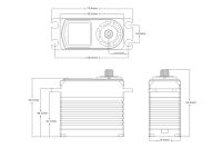 SRT - BH125W All-metal High-torque Digital servo (125 kg-0,085s/60°) (SRT-BH125W)