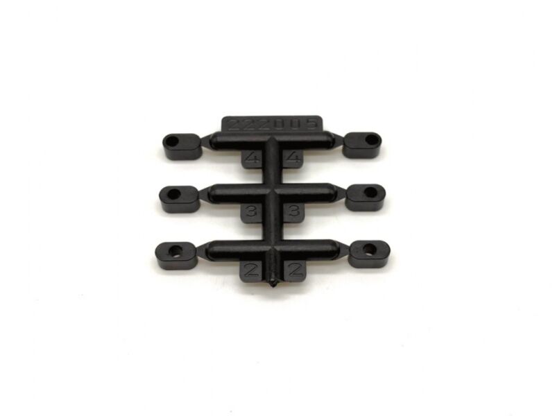 SWORKz S12-3 Plastic Synthesis Rear Hub Inserts (6PCS) (SW222005I)