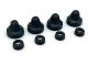 SWORKz 1/10 BBS Precision Plastic Shock Cap (13mm) &Seal Cap (4 Sets) (SW222013)