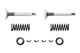 Kavan - Valve set FS70AR, FS91AR, FS400AR (KAV28.3308)
