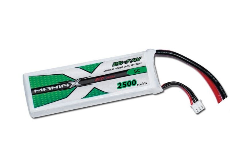 ManiaX Lipol 7.4V 2500mAh 5C RX (MAX1002)