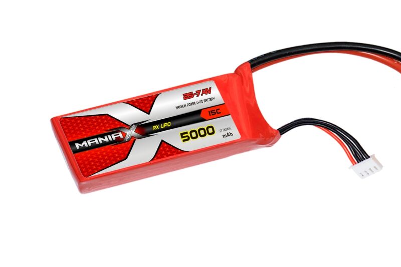 ManiaX Lipol 7.4V 5000mAh 15C RX (MAX1003)