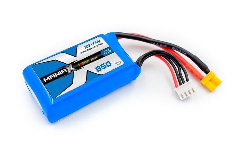 ManiaX Lipol 7.4V 850mAh 45C