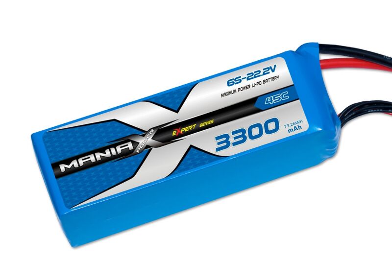 ManiaX Lipol 22.2V 3300mAh 45C (MAX3010)