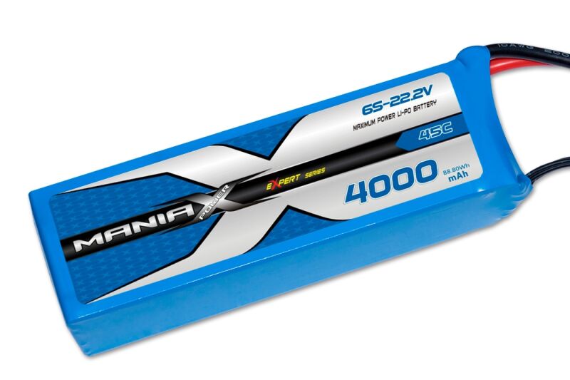 ManiaX Lipol 22.2V 4000mAh 45C (MAX3011)