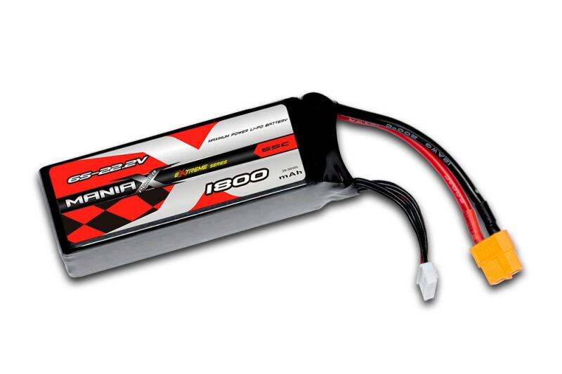 ManiaX Lipol 22.2V 1800mAh 55C (MAX4001)