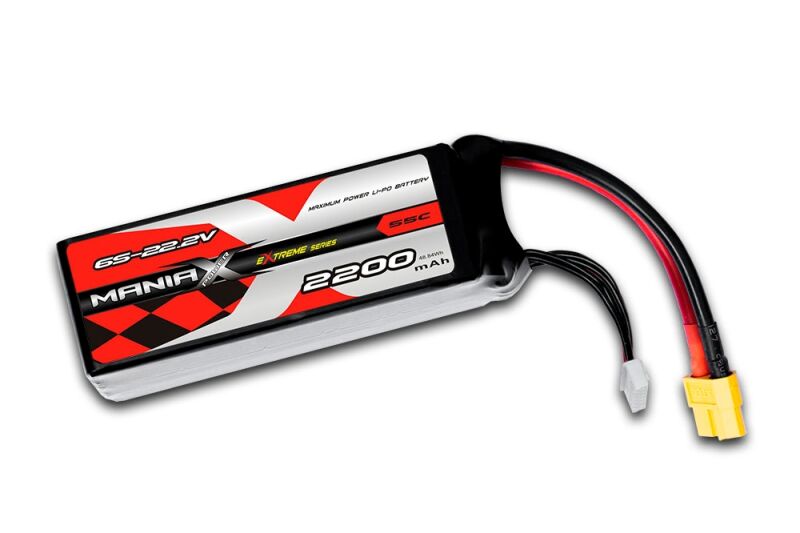 ManiaX Lipol 22.2V 2200mAh 55C (MAX4002)