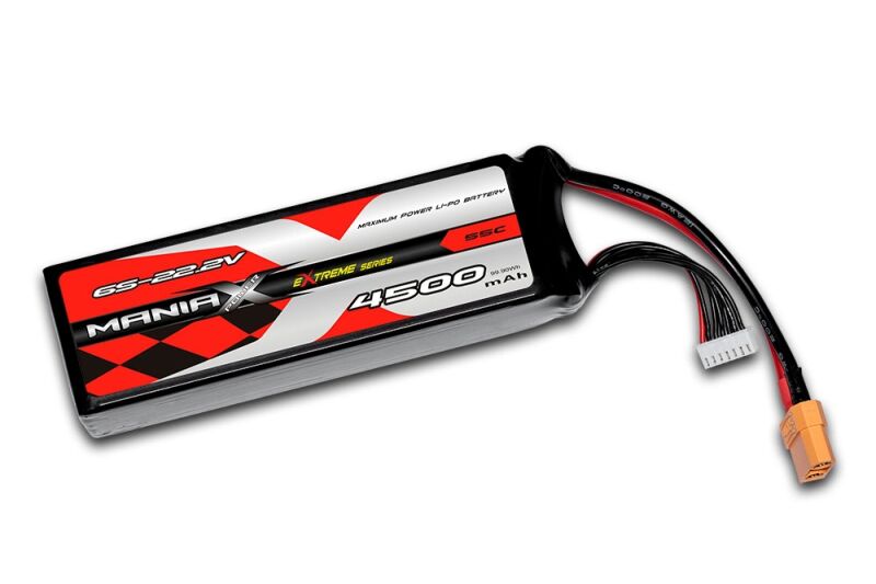 ManiaX Lipol 22.2V 4500mAh 55C (MAX4004)