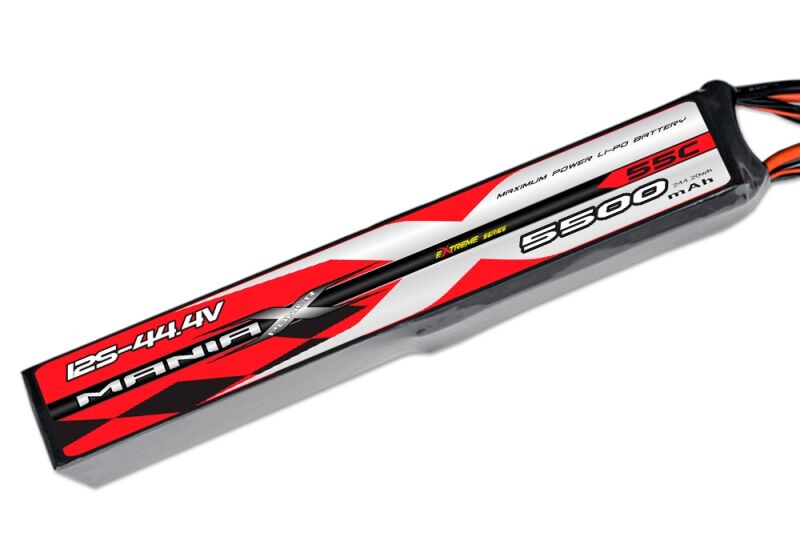 ManiaX Lipol 44.4V 5500mAh 55C (MAX4007)