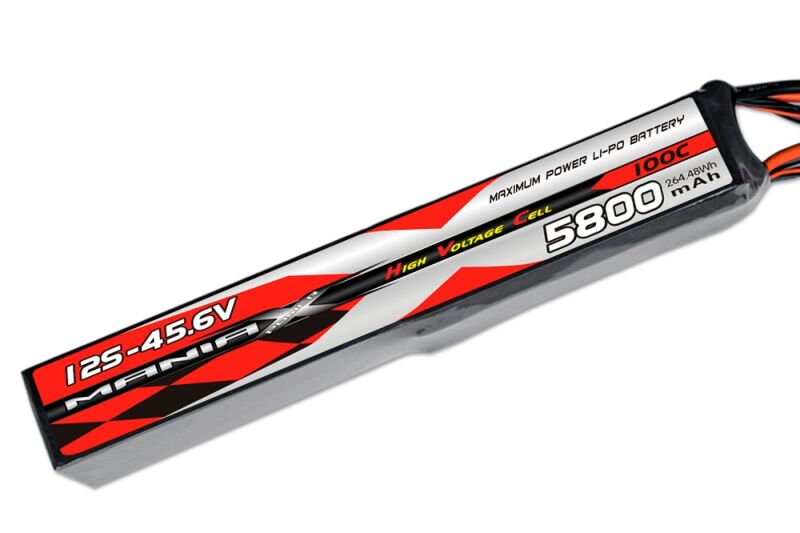 ManiaX LiHV 45.6V 5800mAh 100C (MAX7004)