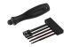 Koswork - 1/4in Drive Hex Wrench Nut Driver Set (1.5, 2.0, 2.5mm Hex and 5.5, 7mm Nut Driver)