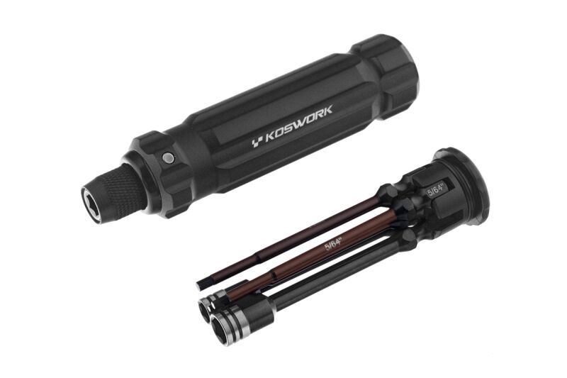 Koswork - Quick Release 1/4in Drive Hex Driver Set (KOS13210)