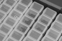 Koswork - 7x7 Parts Box 245x175x38mm (49 compartments, 7 each row) (KOS32116)