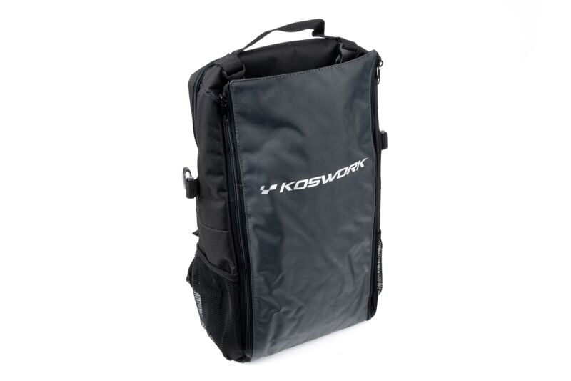 Koswork - RC Car Expandable Backpack (1/8 Buggy, 1/10 Buggy, Truck, Touring and Crawler) Black (KOS32213BK)