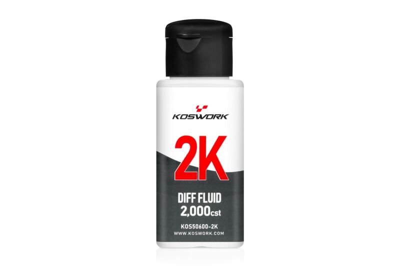 Koswork - 2000cst Large 70ml Diff Fluid (AE System) (KOS50600-2K)