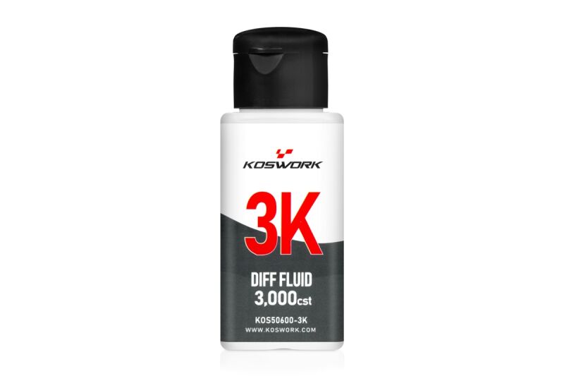 Koswork - 3000cst Large 70ml Diff Fluid (AE System) (KOS50600-3K)