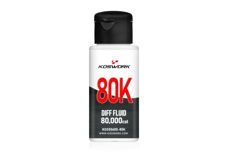 Koswork - 80000cst Large 70ml Diff Fluid (AE System) (KOS50600-80K)