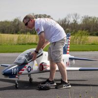 Hawk T-45 140-160N Turbine Jet ARF mit Einziehfahrwerk - 2621mm