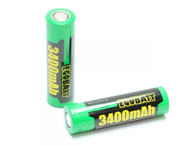 Li-Ion battery 18650 EGOBATT 3400 3,7V