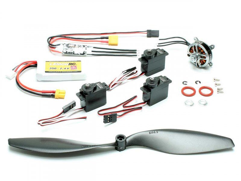 Pichler Antrieb + Servos Cartoon Warbird (17201)