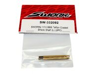 SWORKz 1/10 BBS Teflon Coated Shock Shaft (L) (2PC)...