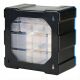 Robitronic - Kleinteilemagazin mit 12 Schubladen Blau (R14037B)