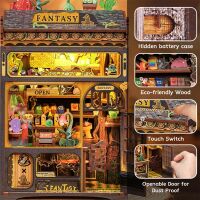 CuteBee - Fantasy Pflanzenladen DIY Book Nook (CB2001)