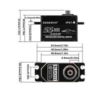 DS Servo - BLS4355 Brushless 61KG/0.009sec@8.4V (DS030)