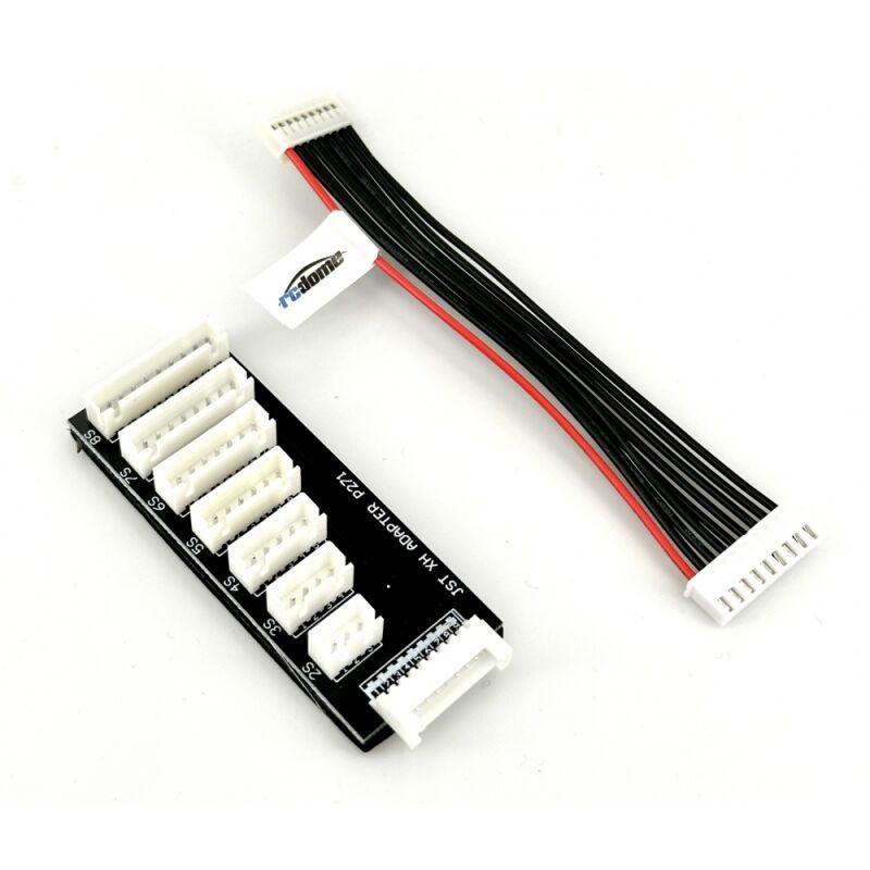 XH Adapterboard 2-8 Zellen mit Kabel