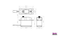 Savox - SA-1283SG+ digital Servo