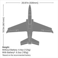 UMX Viper Jet 30mm EDF BNF - 460mm