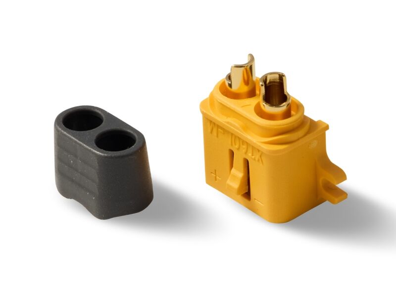 D-Power XT60 Plus mit Sicherungsclip Stecker - 25St. (AMXT60L-M25)