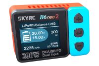 SkyRC - B6neo 2 Ladegerät blau/rot LiPo 1-6s 15A...