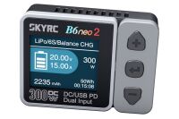 SkyRC - B6neo 2 Ladegerät grau LiPo 1-6s 15A 300W...