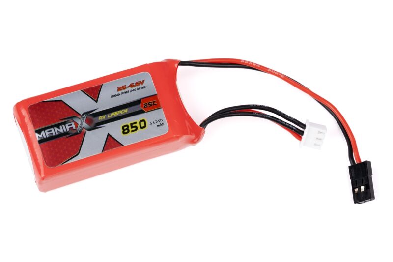 ManiaX LiFe 6.6V 850mAh 25C (MAX0001)