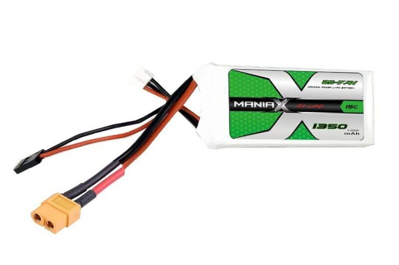 ManiaX Lipol 7.4V 1350mAh 15C RX (MAX1005)