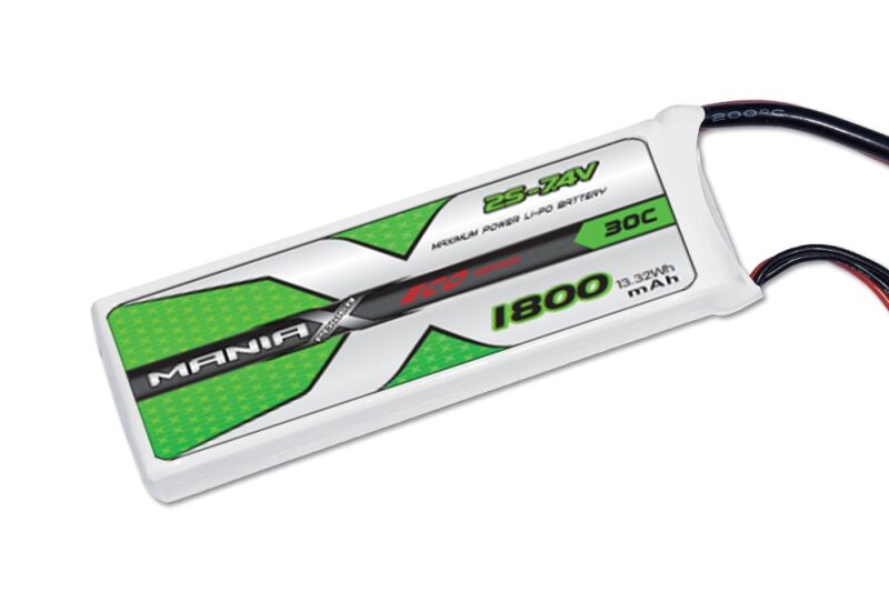 ManiaX Lipol 7.4V 1800mAh 30C (MAX2019)