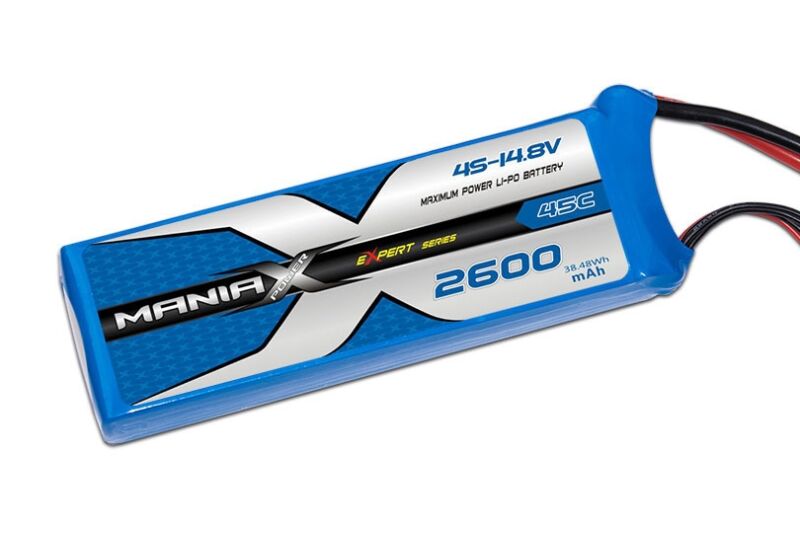 ManiaX Lipol 14.8V 2600mAh 45C (MAX3023)